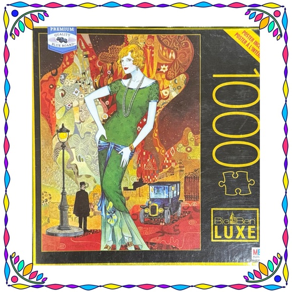 Big Ben Other - Jigsaw puzzle - Big Ben Luxe - An Evening on the Town - complete! 1000 pieces